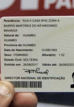 Mais de metade da população de Benguela não tem bilhete de identidade
