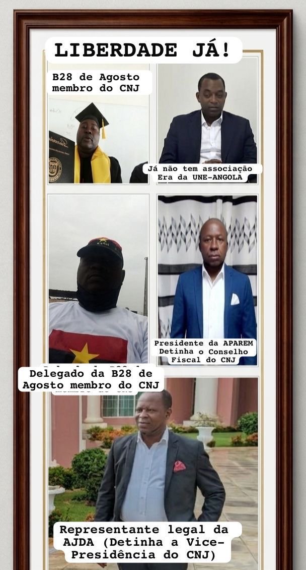 Líderes associativos detidos injustamente às vésperas da VIII Assembleia Geral do CNJ
