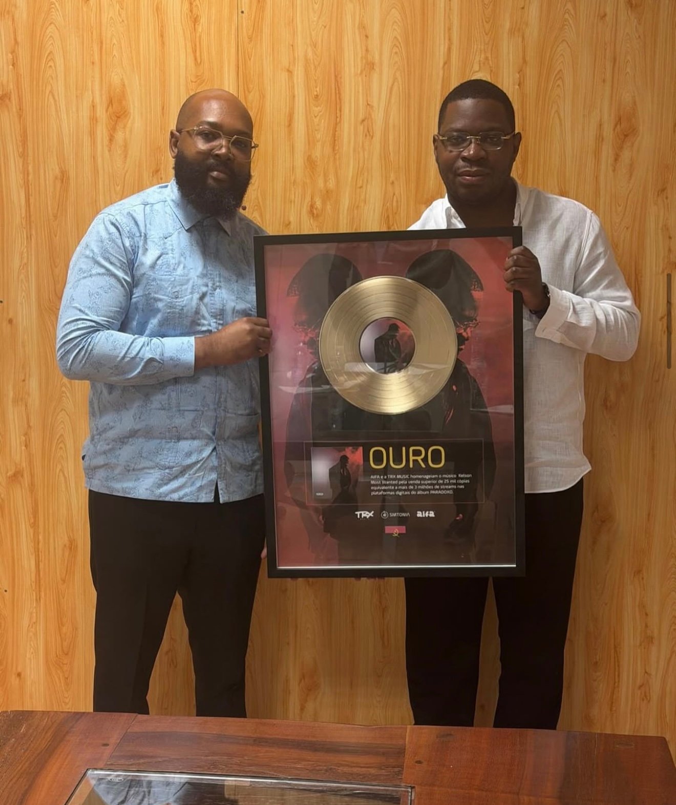 Imagem de Kelson Most Wanted Recebe Disco de Ouro Pelo Álbum "Paradoxo"