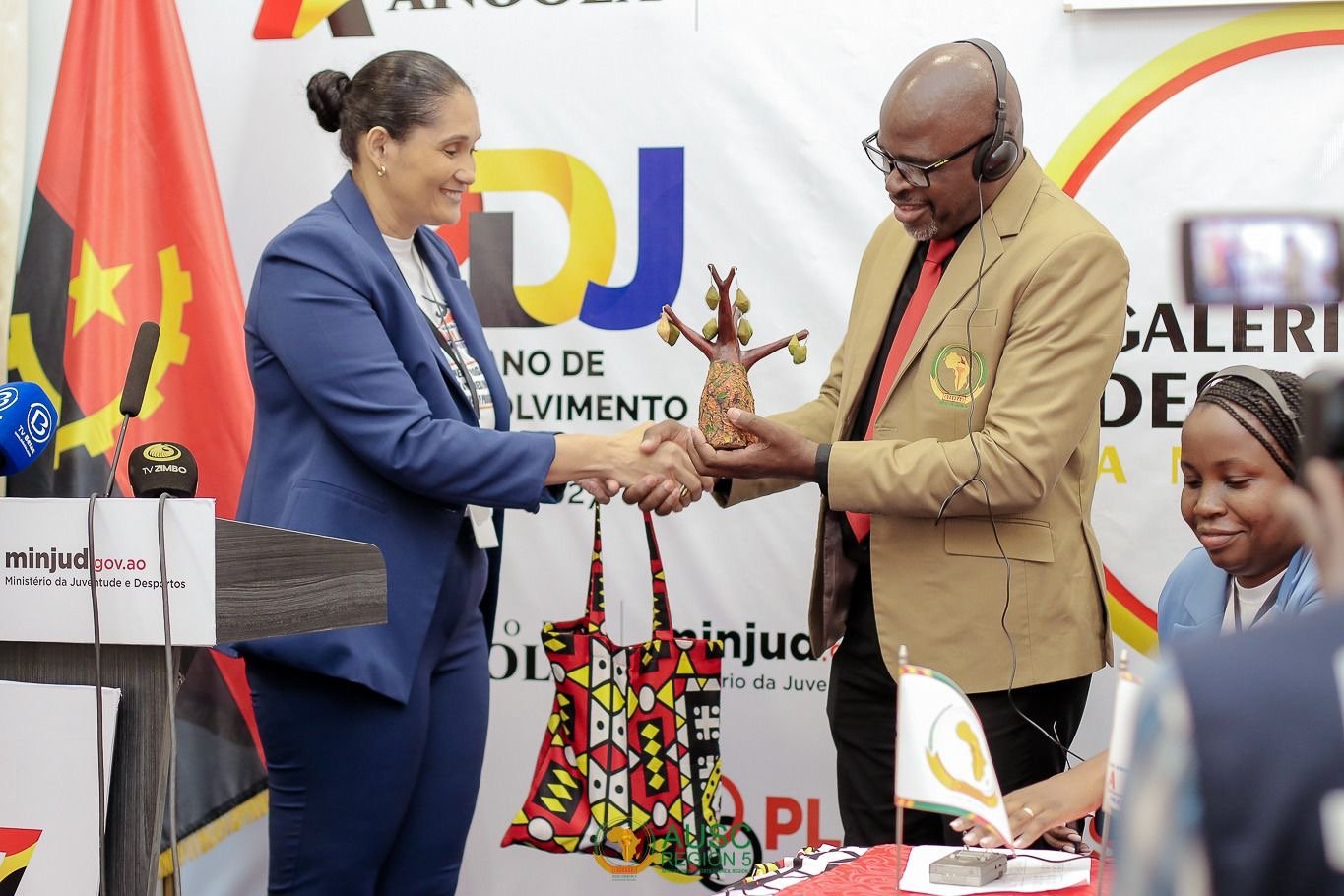 ANGOLA ACOLHE FORMAÇÃO ESTRATÉGICA SOBRE LIDERANÇA FEMININA NO DESPORTO AFRICANO