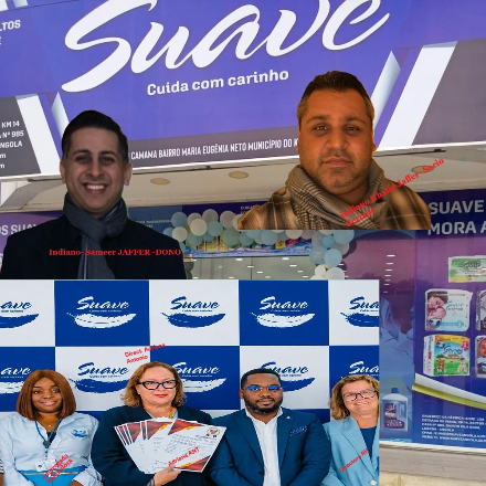 irmãos Indianos Khalid Jaffer e Sameer Jaffer Donos da SUAVE que doam a Angola um presente “chinês” envenenado para higiene
