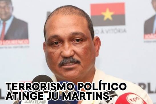 JÚ MARTIS É ALVO DE TERRORISMO POLÍTICO