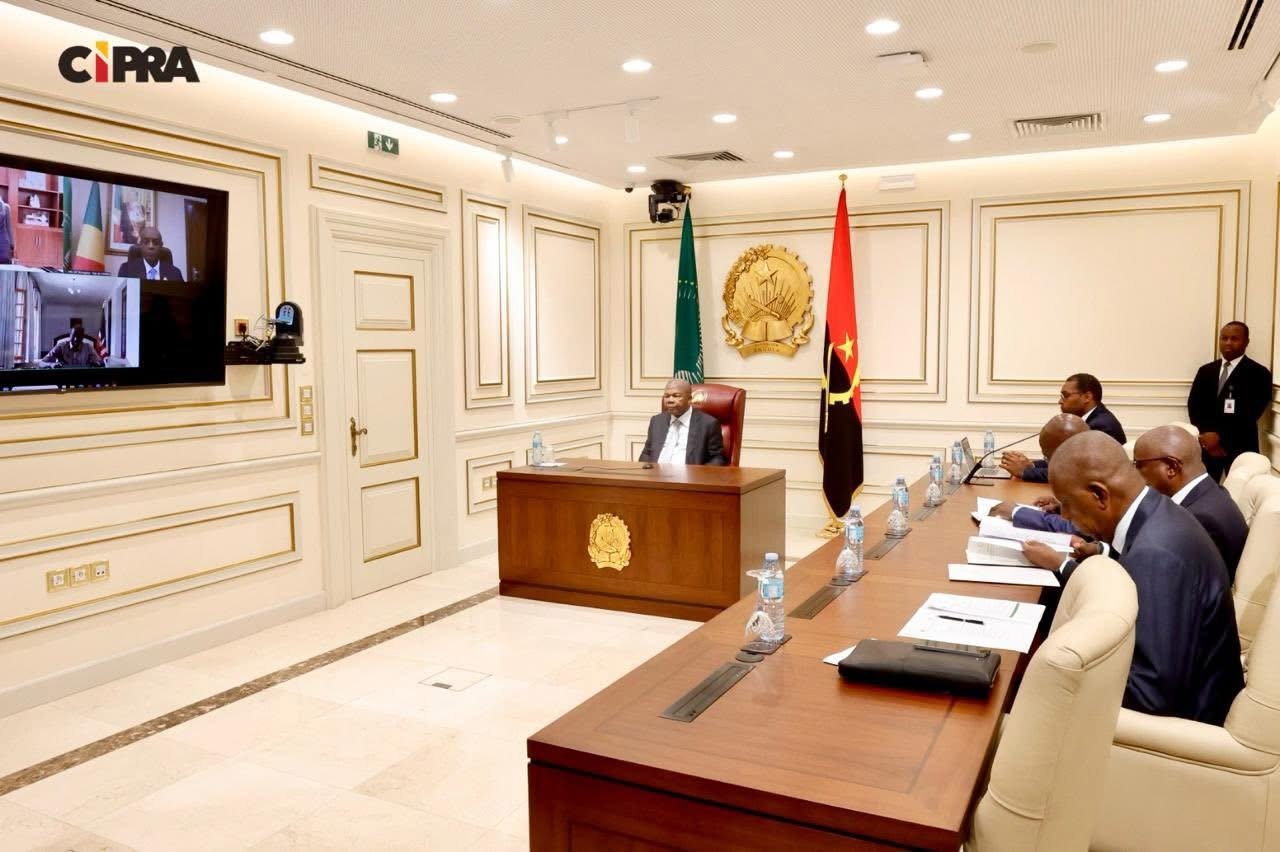 PARTICIPAÇÃO DO PRESIDENTE JOÃO LOURENÇO NA REUNIÃO DO COMITÉ AD HOC DE CHEFES DE ESTADO E DO GOVERNO