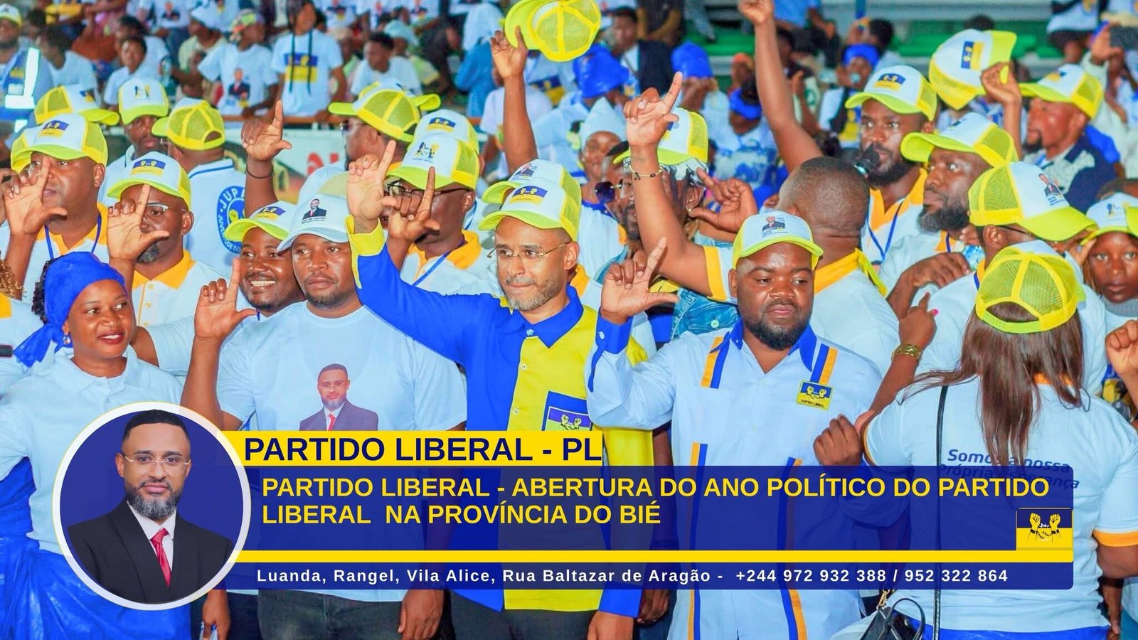 Partido Liberal Abre em Grande a Agenda Política 2026 no Bié