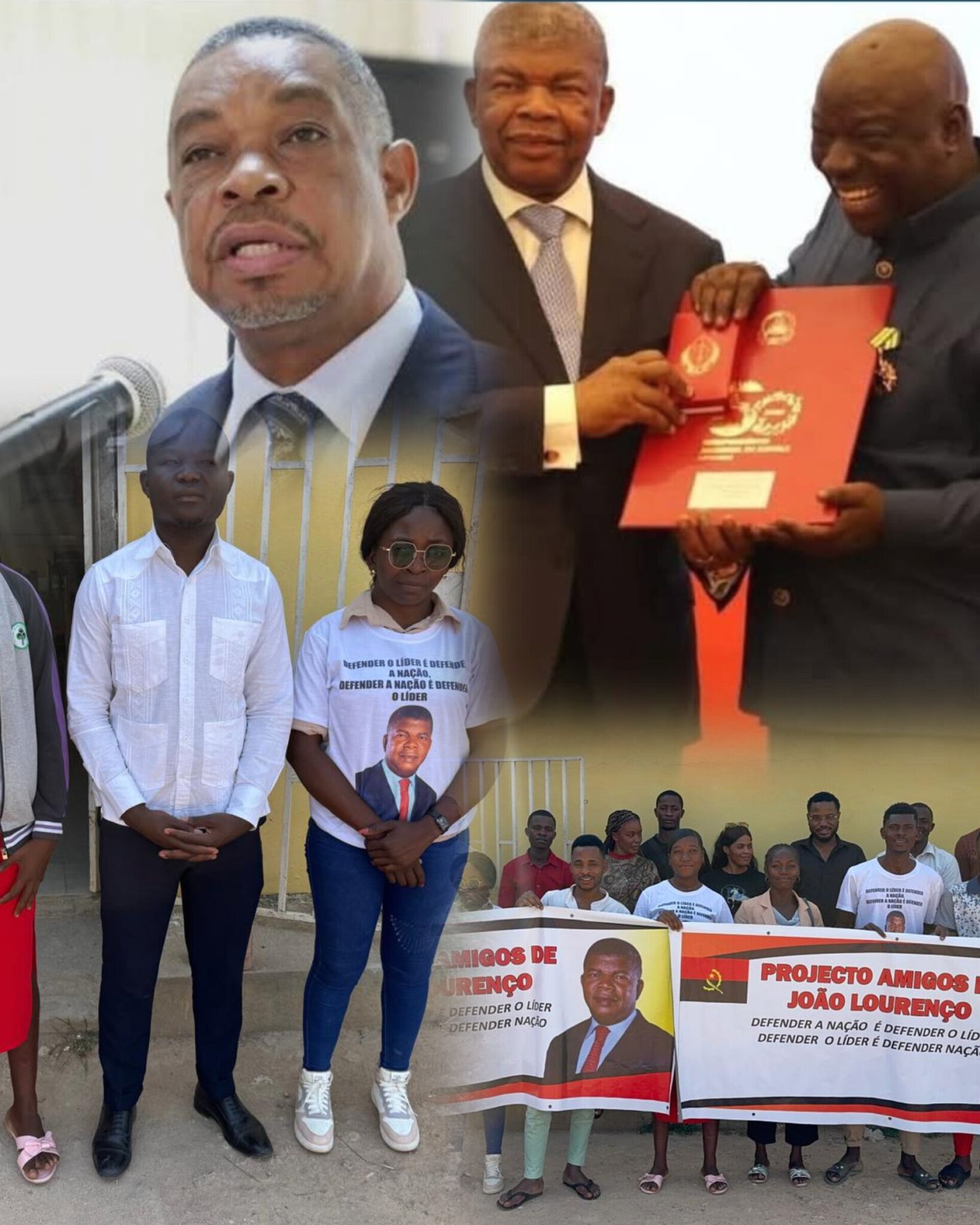 Imagem de Líder do Movimento MUEN Recebe Financiamento de Eugénio Laborinho e Bento Kangamba para Apoiar João Lourenço