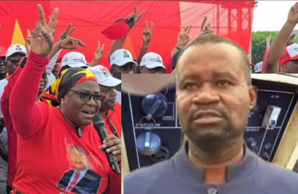 MPLA usa gerador do hospital para acto de massas