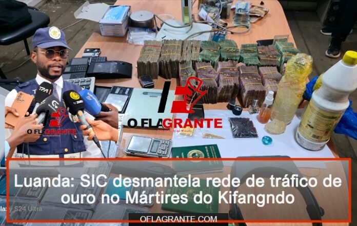 SIC desmantela rede de tráfico de ouro no Mártires do Kifangondo