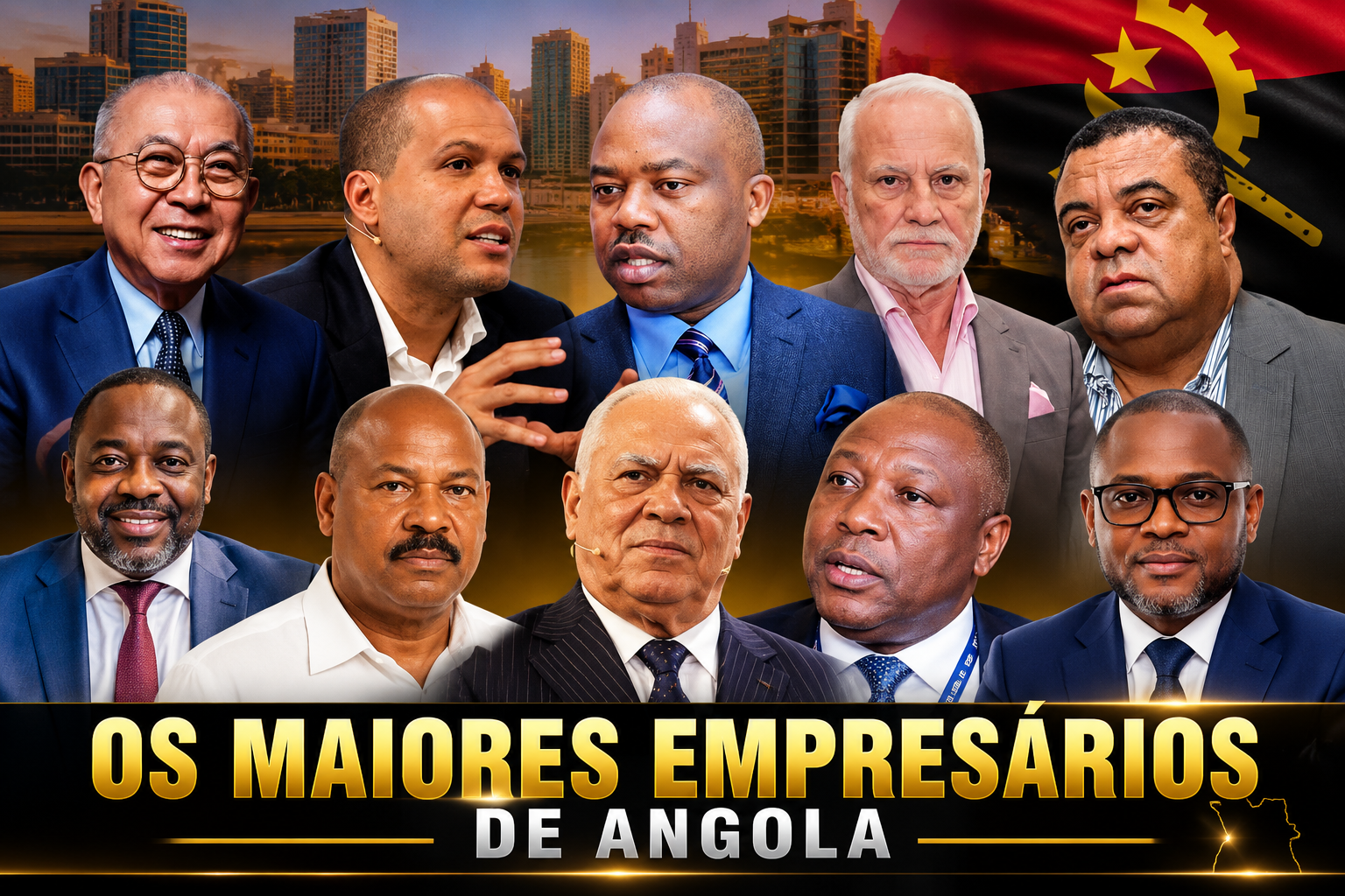 Conheça os 13 maiores empresários de Angola