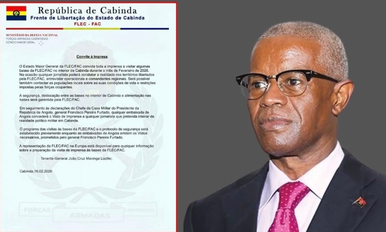 FLEC responde general Furtado e convida todos jornalistas angolanos a visitarem as base militares do exército da república de Cabinda