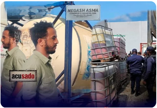 DETIDO O MAIOR FALSIFICADOR DE ÓLEO DE SOJA E ÓLEO PALMA EM ANGOLA