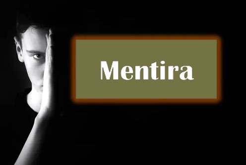 MENTIRAM. E MENTIRAM COM INTENÇÃO