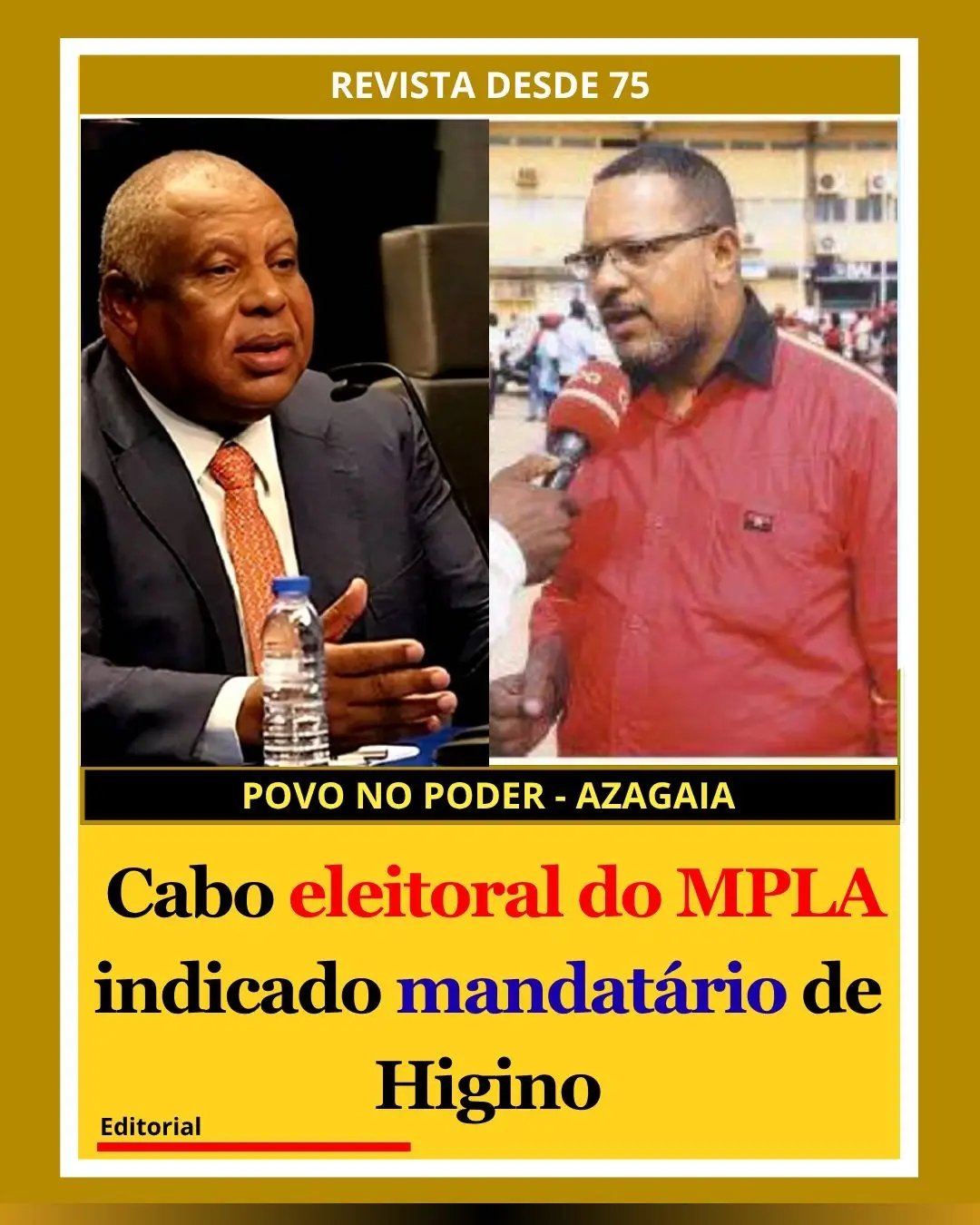 Militante do MPLA é apontado como figura influente na mobilização eleitoral em Luanda
