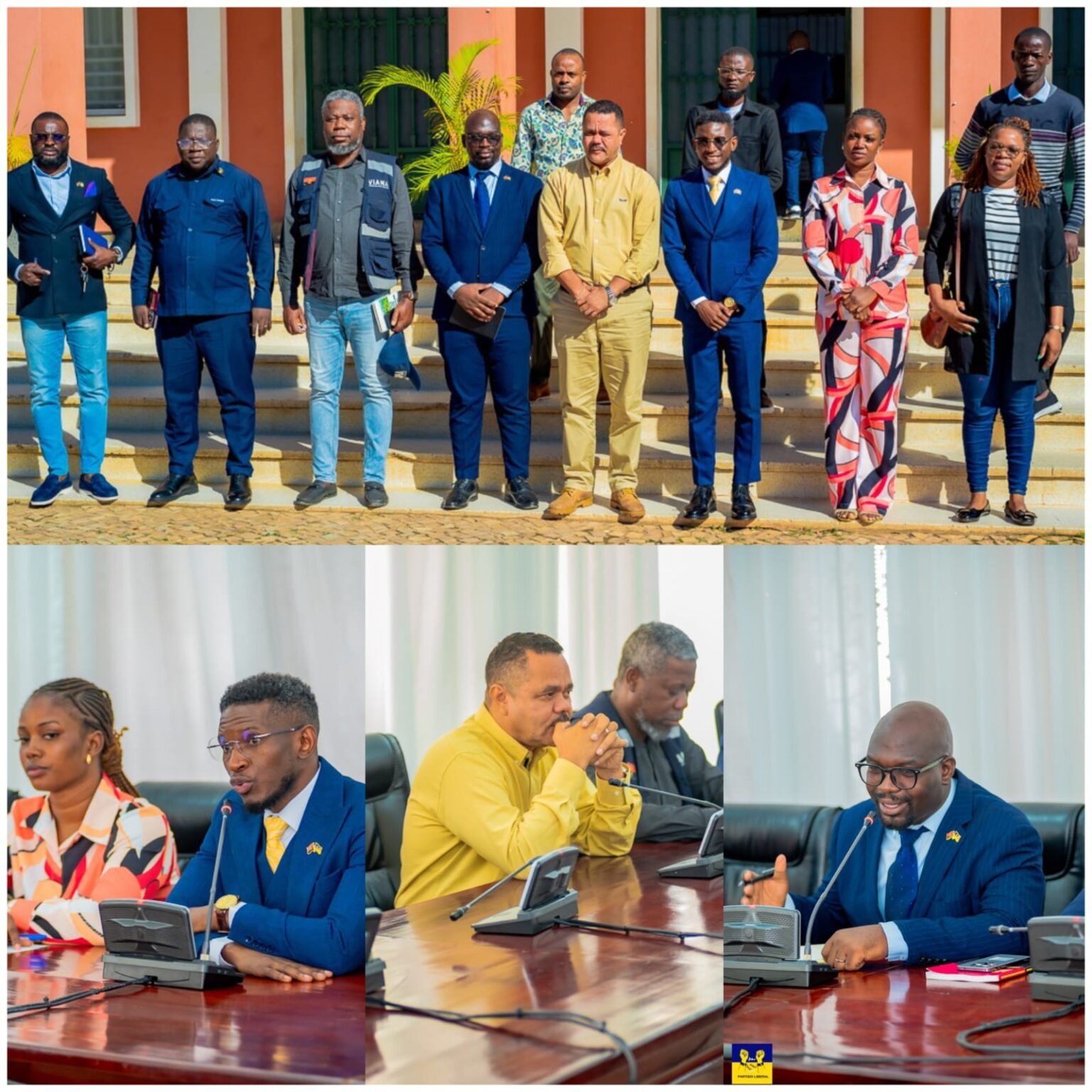 PRIMEIRO IMPACTO Politica Partido Liberal em Luanda apresenta Secretário municipal de Viana as autoridades administrativas