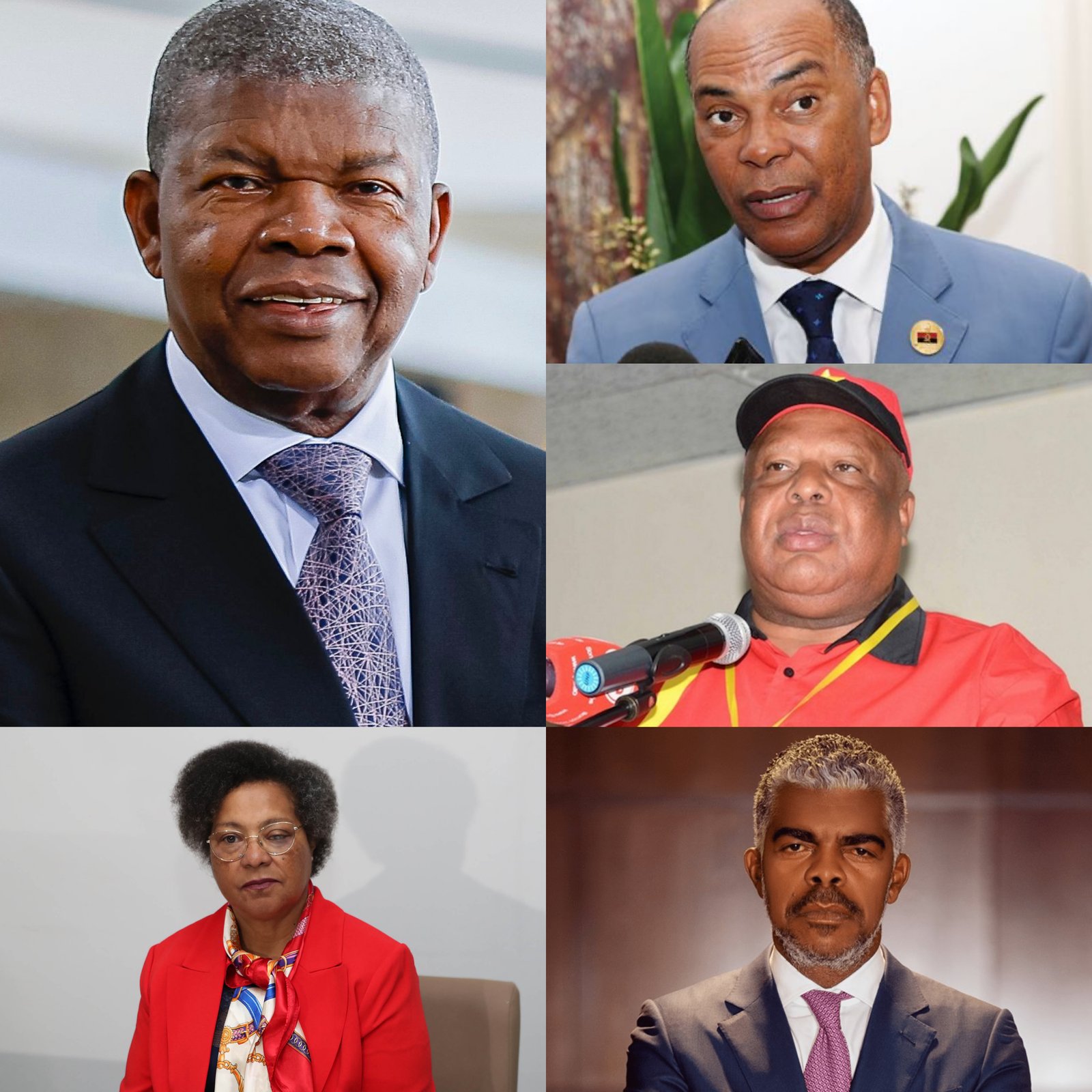 Imagem de João Lourenço, Adalberto Costa Júnior, Higino Carneiro os melhores do ano: Luísa Maria Alves Grilo, Ricardo de Abreu os piores do ano